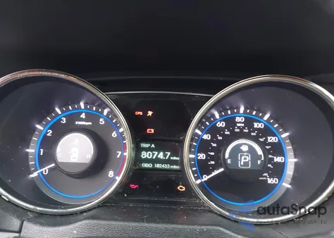 2012 Hyundai Sonata Gls from USA, damaged, VIN 5NPEB4AC8CH436876